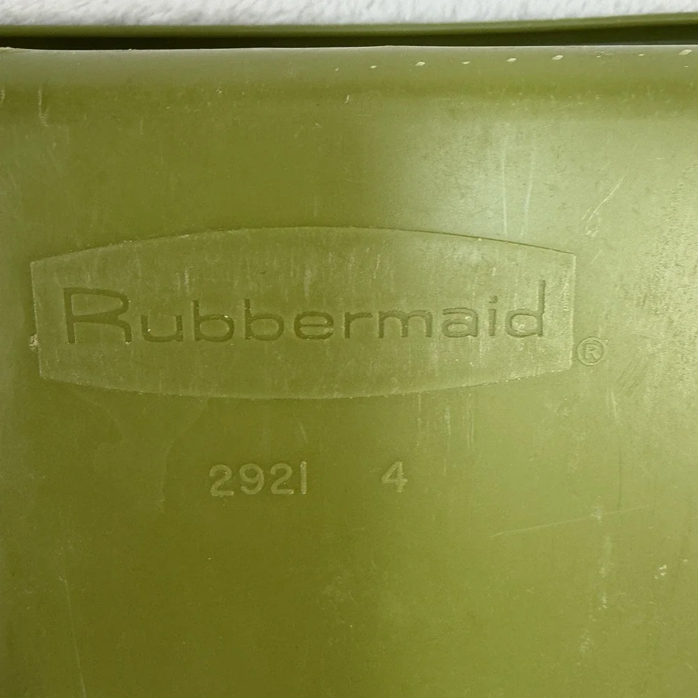 Vtg MCM Rubbermaid 2921 Green Utensil Flatware Silverware Tray Drawer Organizer